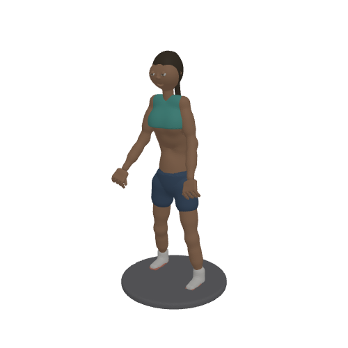 Athletic Sprinter