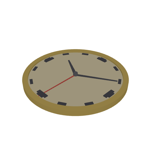Wall Clock Face