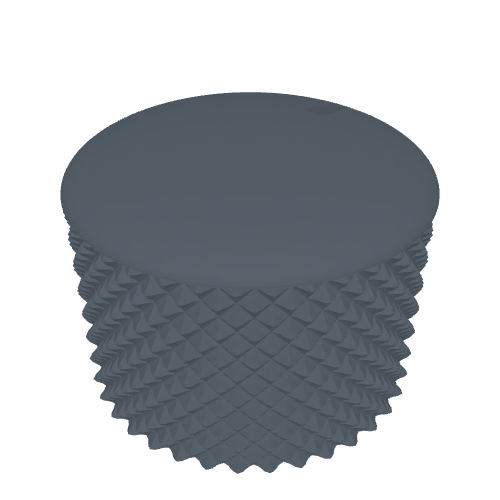 Knurled Control Knob