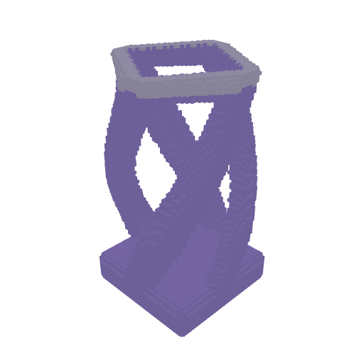 Voxel SDF Twist Tower