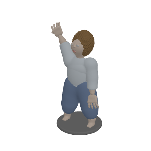 Waving Kid
